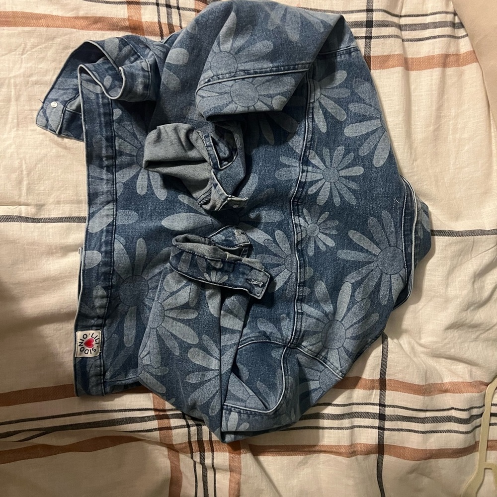 Lili Sidonio Jean jacket. Sz XL - Picture 7 of 7